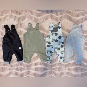 Overalls - 3-6m - boys -unisex -cotton